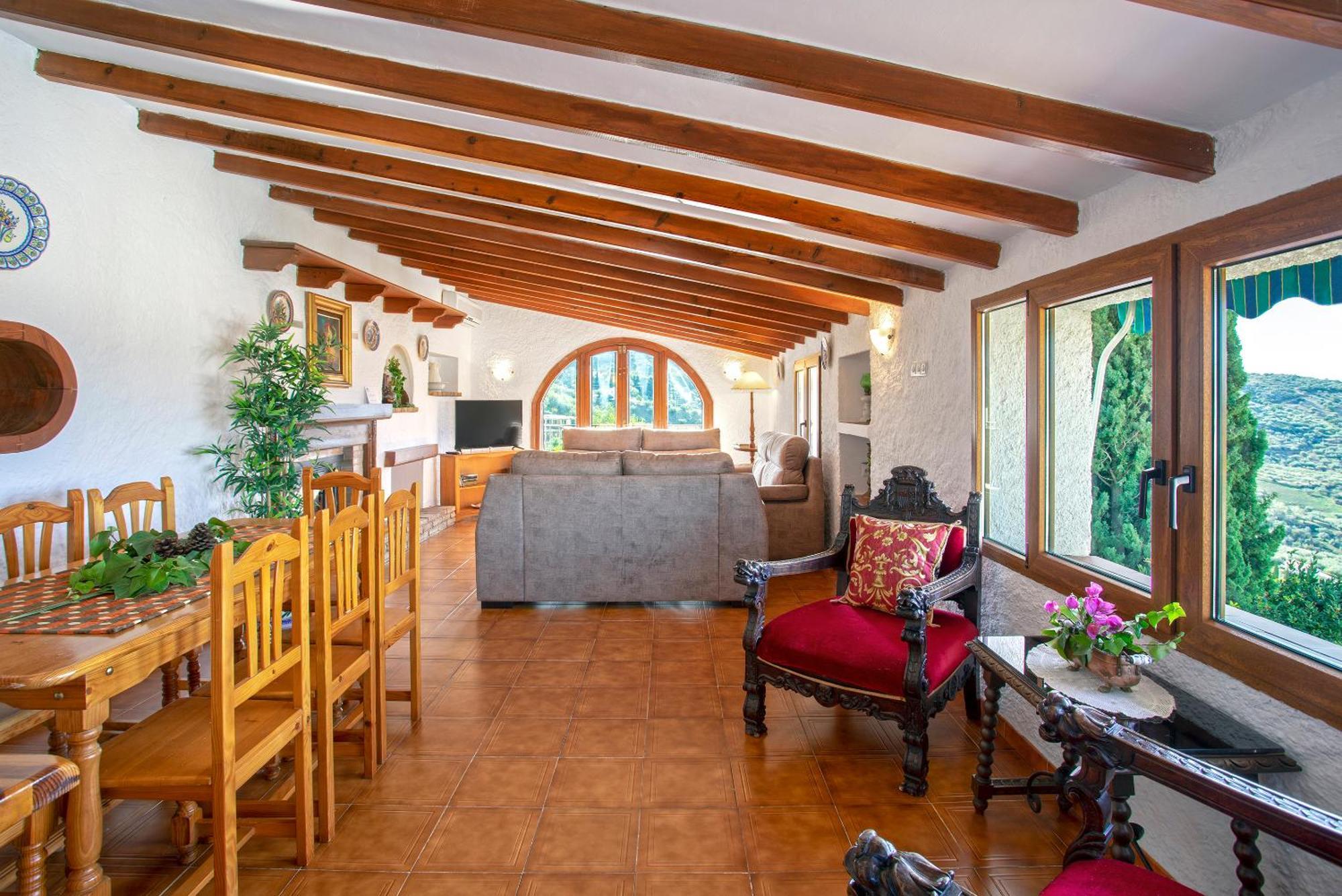Casa Jardin Del Olivar Con Piscina Privada Alcaucin Luaran gambar