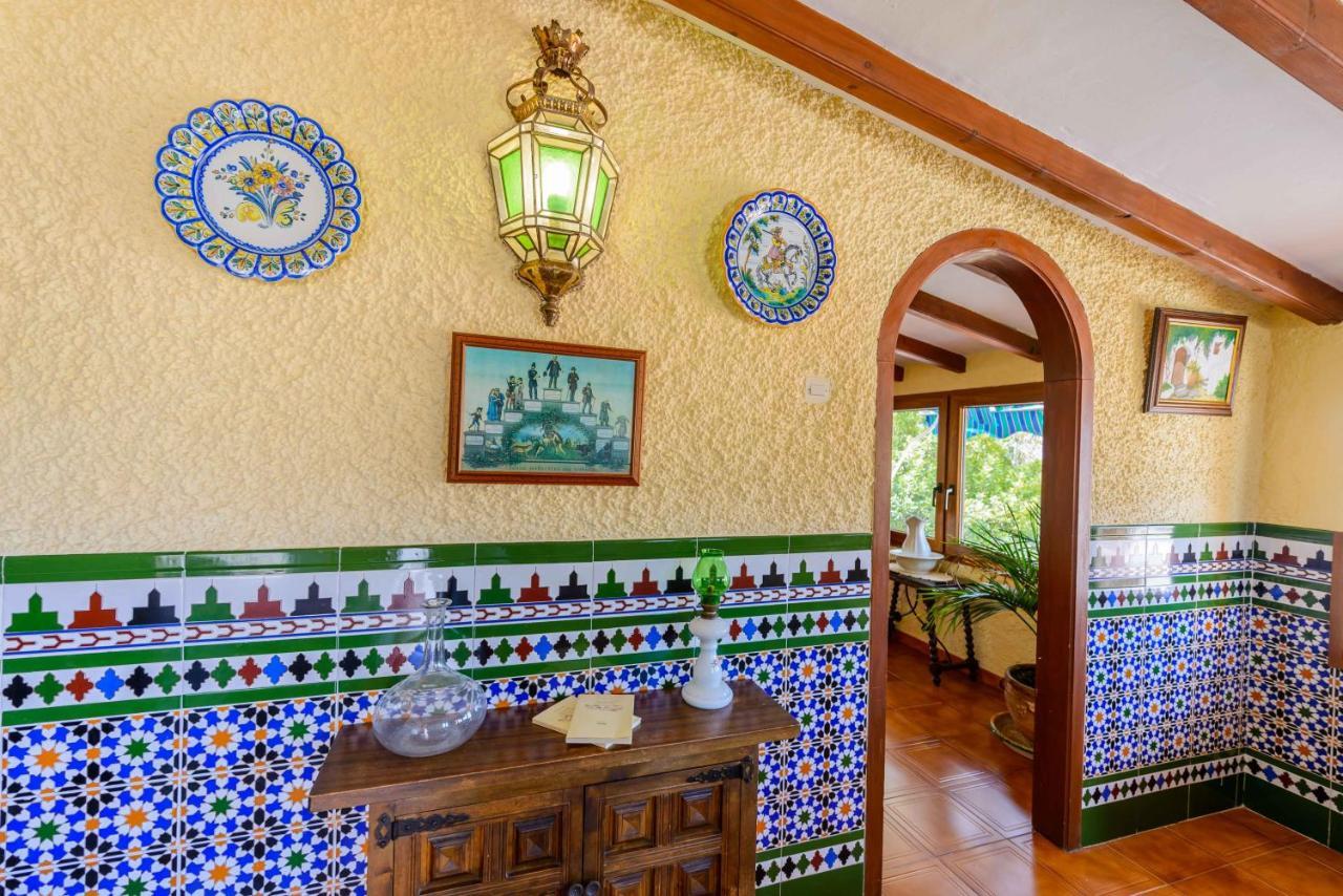 Casa Jardin Del Olivar Con Piscina Privada Alcaucin Luaran gambar