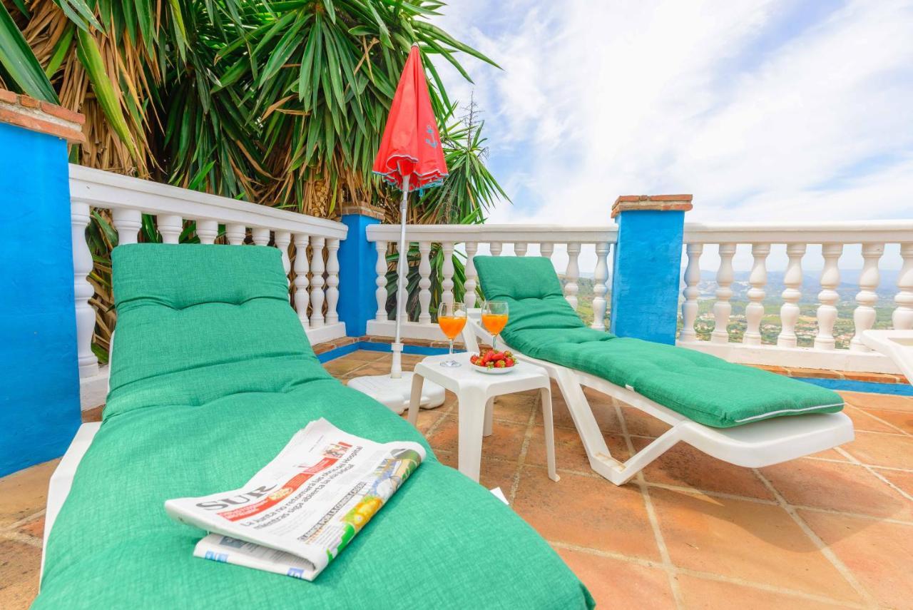 Casa Jardin Del Olivar Con Piscina Privada Alcaucin Luaran gambar