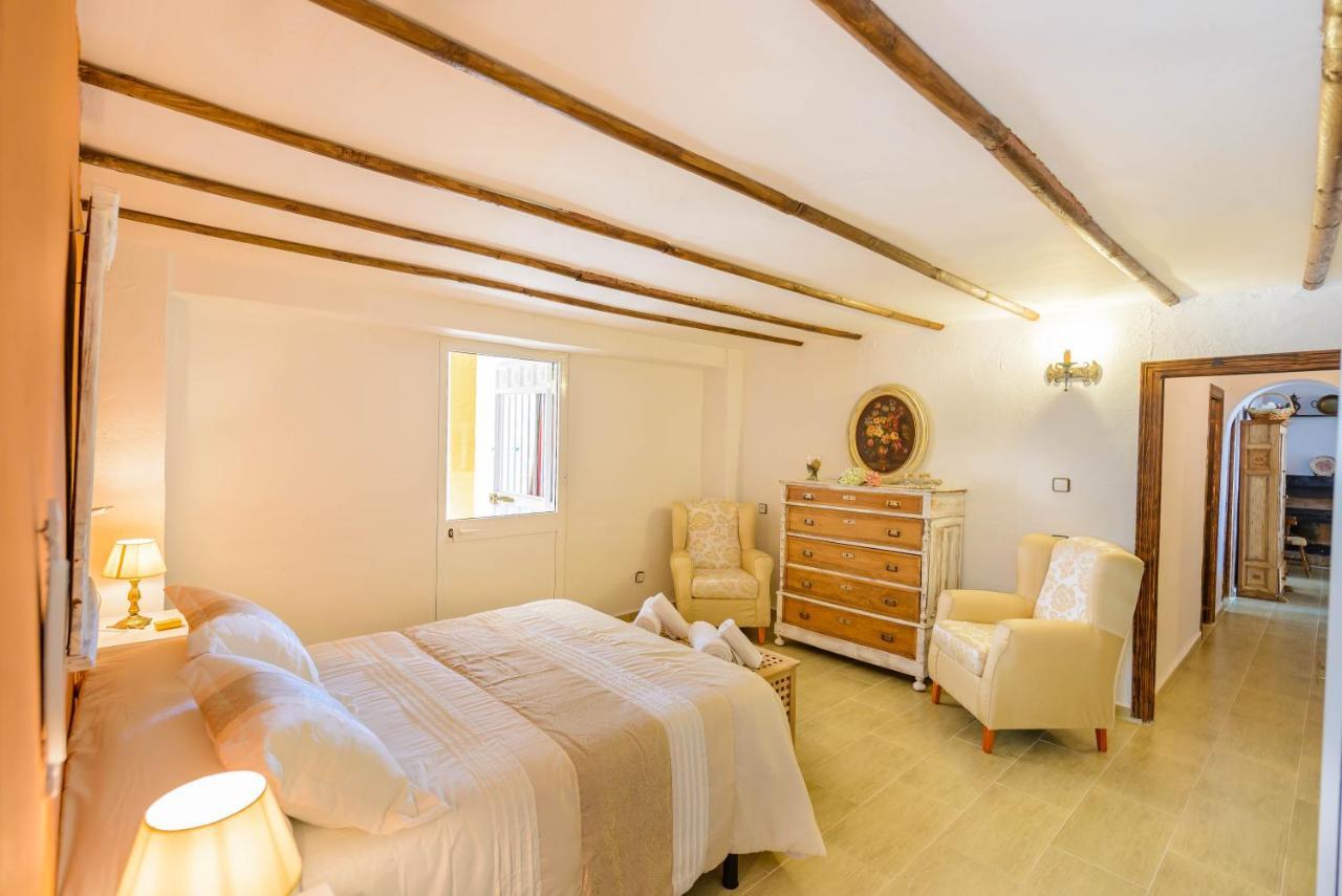 Casa Jardin Del Olivar Con Piscina Privada Alcaucin Luaran gambar