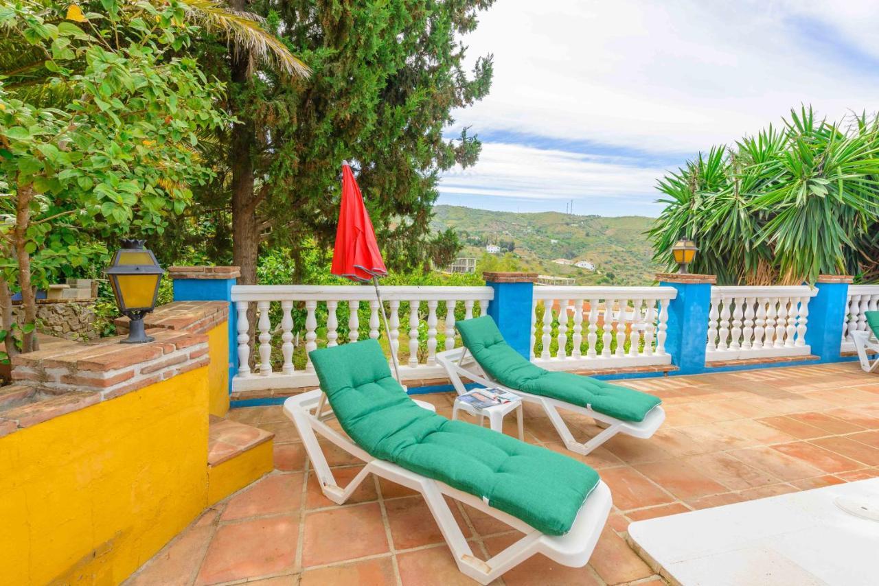 Casa Jardin Del Olivar Con Piscina Privada Alcaucin Luaran gambar